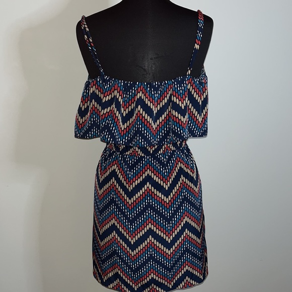 GLAM Ruffled Strap Mini Dress - Picture 7 of 9